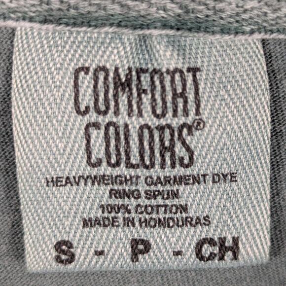 Cafe Racer Coffee Donuts Highway 78 T-Shirt S Green Comfort Colors Graphic Tee - Picture 3 of 5